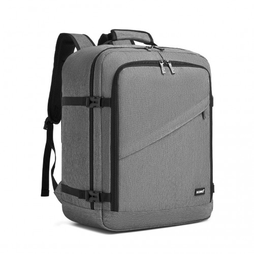 Kono Multi-purpose Business Backpack - Fits 15.6" Laptop, Ideal for Work, Travel & Daily Commute - Grey