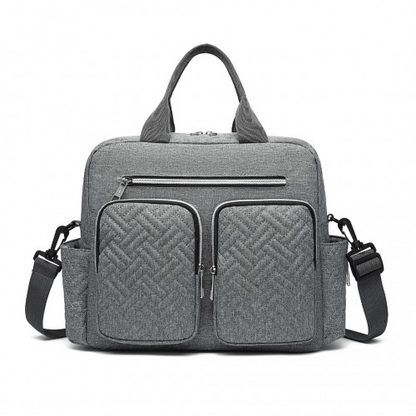Kono Durable and Functional Changing Tote Bag - Grey | Roomy, Waterproof & Versatile