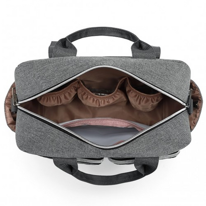 Kono Durable and Functional Changing Tote Bag - Grey | Roomy, Waterproof & Versatile