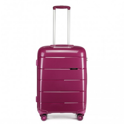 K1997L - KONO 24 INCH HARD SHELL PP SUITCASE - PURPLE