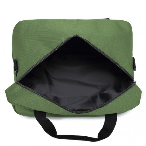 Kono Lightweight Multi Purpose Unisex Sports Travel Duffel Bag - Green | E1960S