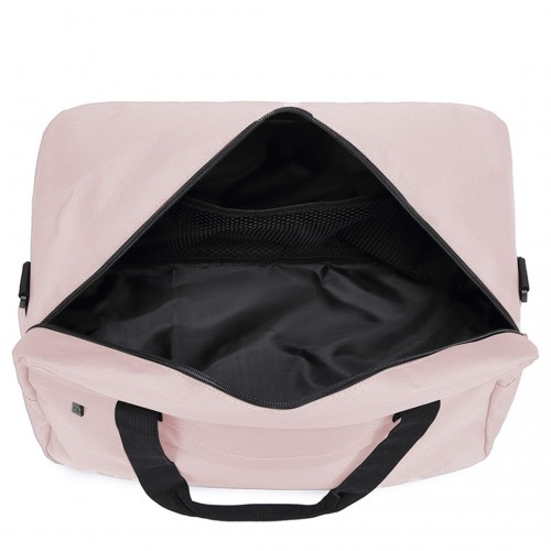 Kono Lightweight Multi Purpose Unisex Sports Travel Duffel Bag - Pink | Versatile, Durable & Stylish Gym Bag