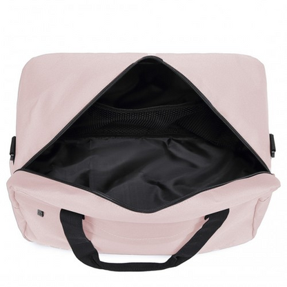 Kono Lightweight Multi Purpose Unisex Sports Travel Duffel Bag - Pink | Versatile, Durable & Stylish Gym Bag