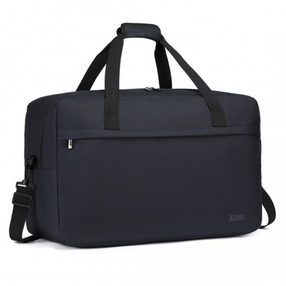 Kono Lightweight Multi Purpose Unisex Sports Travel Duffel Bag - Dark Blue