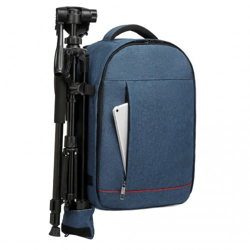 Kono Water Resistant Shockproof DSLR Camera Backpack - Navy | E6928
