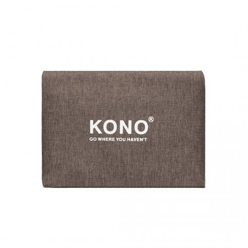 Kono Foldable Waterproof Storage Travel Handbag - Brown | EQ2256