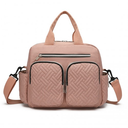 Kono Durable and Functional Changing Tote Bag - Pink | Perfect for Moms and Dads