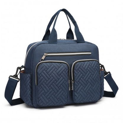 Kono Durable and Functional Changing Tote Bag - Navy | Perfect Diaper Bag for Moms & Dads