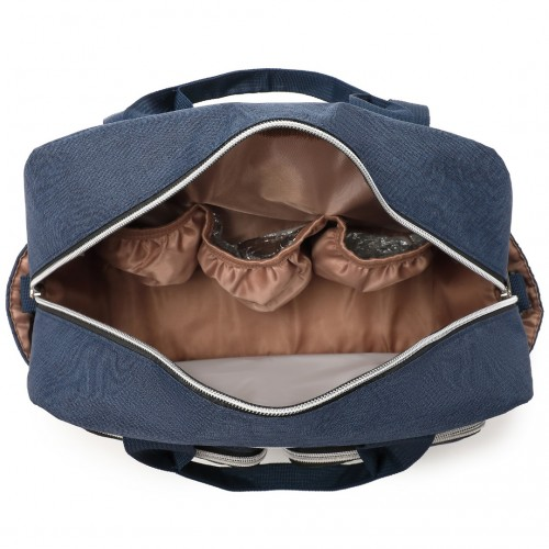 Kono Durable and Functional Changing Tote Bag - Navy | Perfect Diaper Bag for Moms & Dads