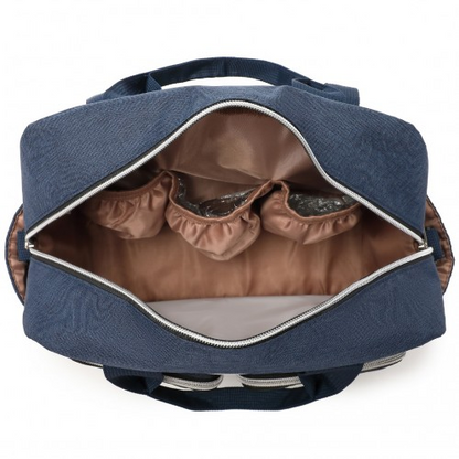 Kono Durable and Functional Changing Tote Bag - Navy | Perfect Diaper Bag for Moms & Dads