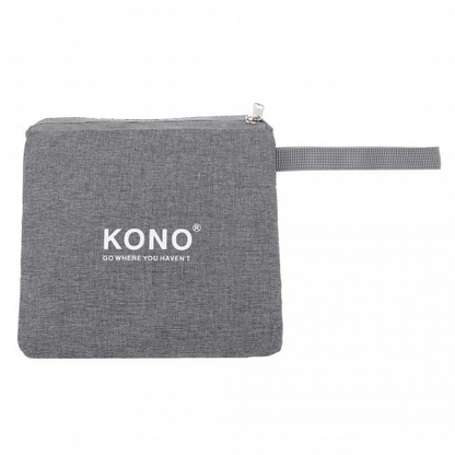 Kono Foldable Waterproof Storage Cabin Travel Handbag - Grey - EQ2308