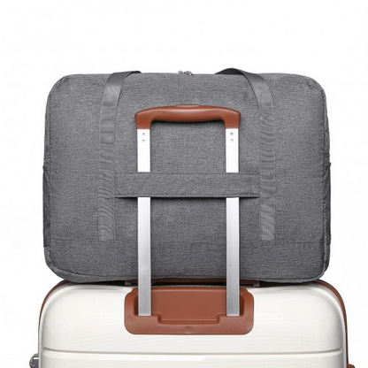 Kono Foldable Waterproof Storage Cabin Travel Handbag - Grey - EQ2308