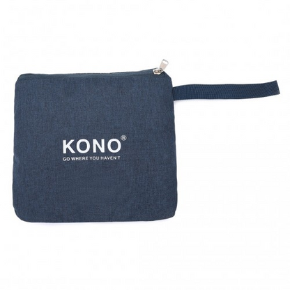 Kono Foldable Waterproof Storage Cabin Travel Handbag - Navy | EQ2308