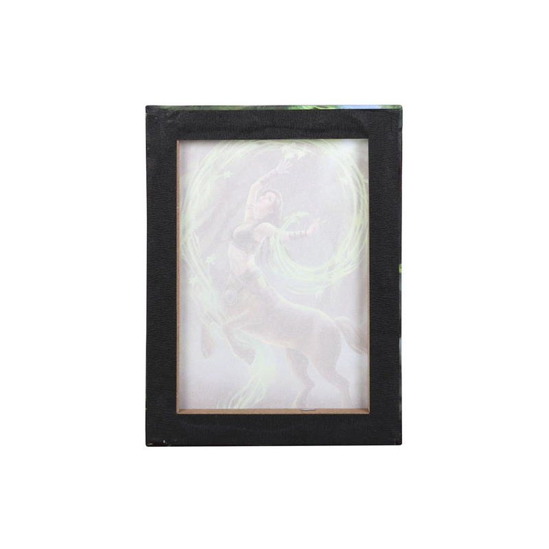 19x25cm Earth Element Sorceress Canvas Wall Print Plaque by Anne Stokes