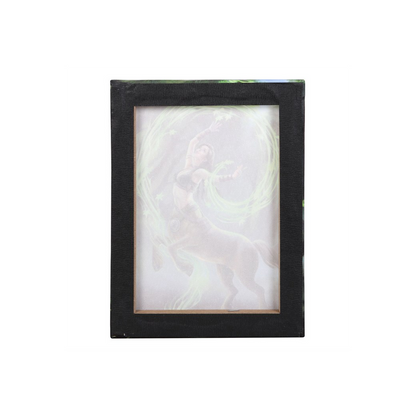 19x25cm Earth Element Sorceress Canvas Wall Print Plaque by Anne Stokes