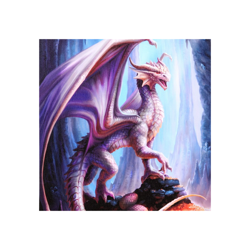 19x25cm Treasure Trove Canvas Wall Print Plaque by Anne Stokes