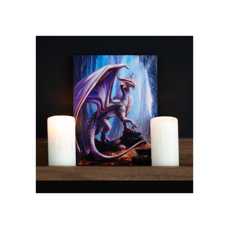 19x25cm Treasure Trove Canvas Wall Print Plaque by Anne Stokes