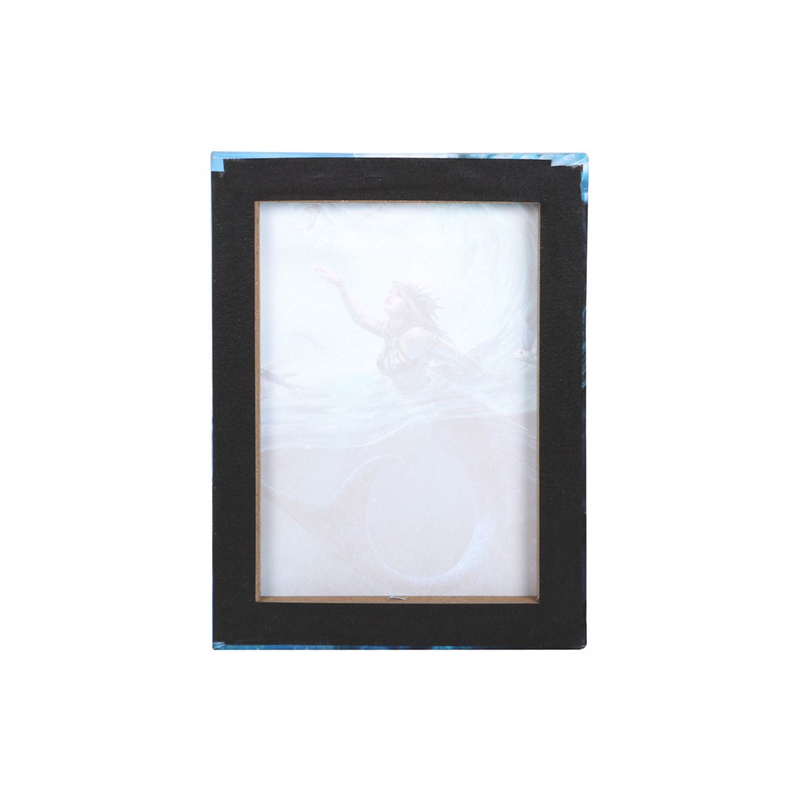 19x25cm Water Element Sorceress Canvas Wall Print Plaque by Anne Stokes