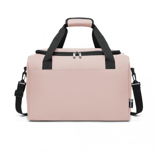 Kono Structured Travel Duffle Bag - Pink | Durable & Stylish