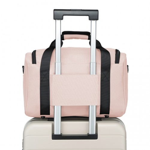 Kono Structured Travel Duffle Bag - Pink | Durable & Stylish