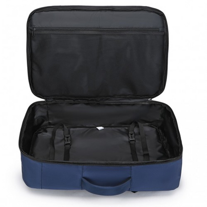 Kono Multifunctional Portable Travel Backpack Cabin Luggage Bag - Navy | EM2207