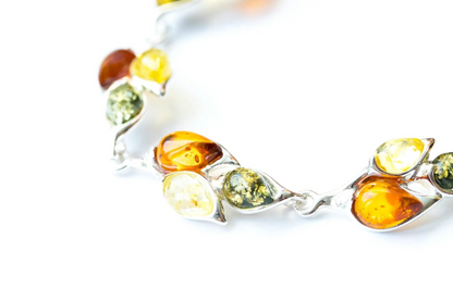 Multicolour Statement Link Bracelet