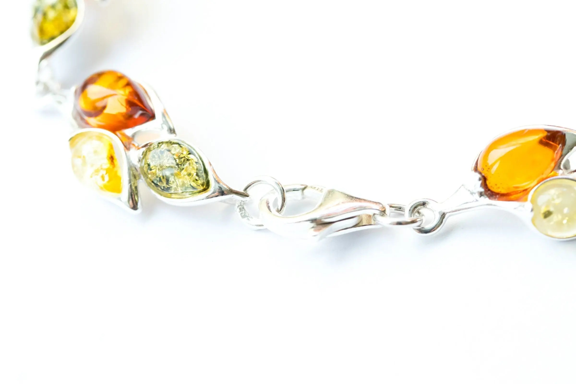 Multicolour Statement Link Bracelet