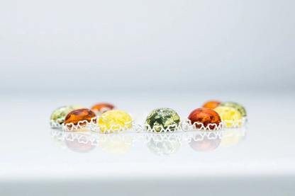 Round Candy Amber Bracelet