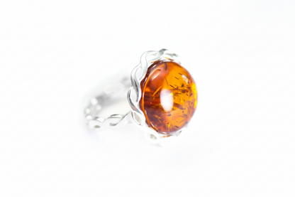 Rope Frame Statement Ring