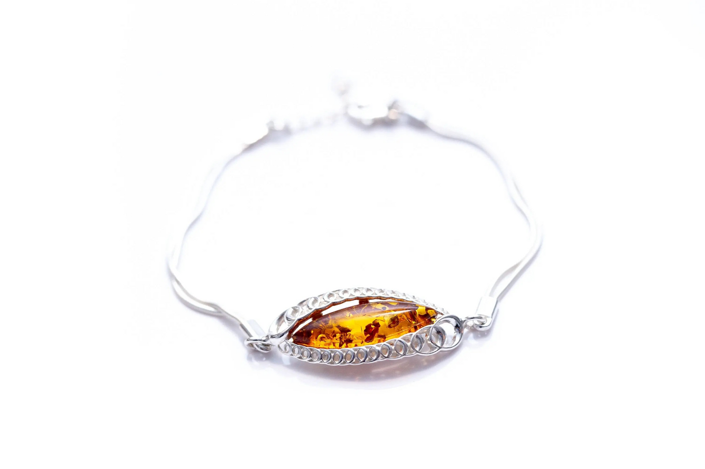 Celeste Amber Chain Bracelet