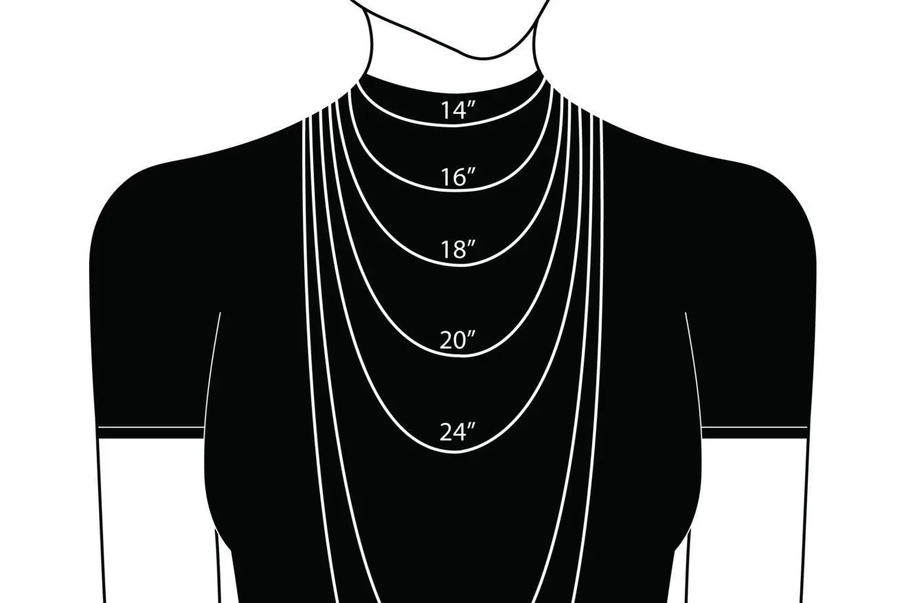 21.6" (55cm) Diamond Ball Chain