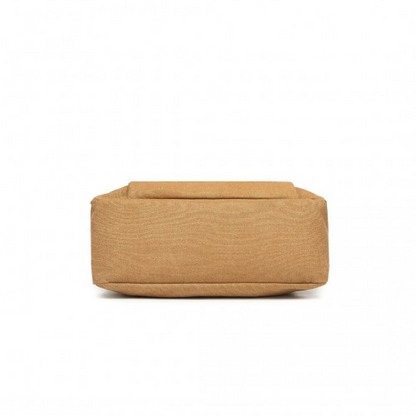 Kono Canvas Multi-Functional Cross Body Bag - Brown | Versatile & Stylish Travel Companion