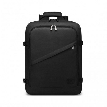 Kono Lightweight Cabin Bag Travel Business Backpack - Black | EM2231M