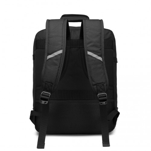 Kono Lightweight Cabin Bag Travel Business Backpack - Black | EM2231M