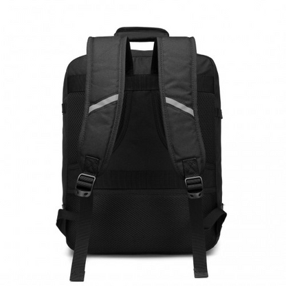 Kono Lightweight Cabin Bag Travel Business Backpack - Black | EM2231M