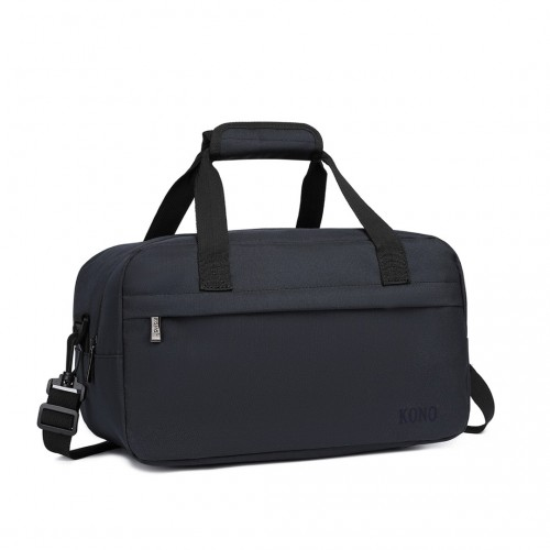 Kono Lightweight Multi Purpose Unisex Sports Travel Duffel Bag - Dark Blue