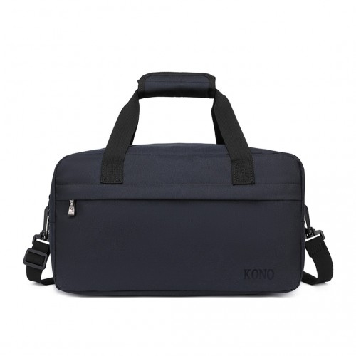 Kono Lightweight Multi Purpose Unisex Sports Travel Duffel Bag - Dark Blue