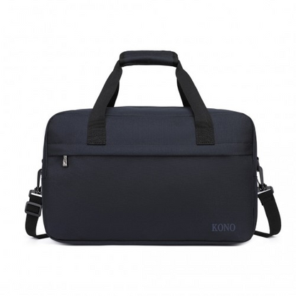 Kono Lightweight Multi Purpose Unisex Sports Travel Duffel Bag - Dark Blue