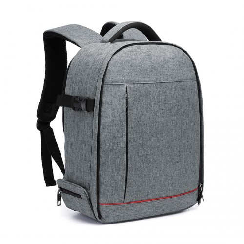 Kono Water Resistant Shockproof DSLR Camera Backpack - Light Grey