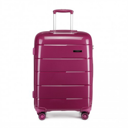 K1997L - KONO 24 INCH HARD SHELL PP SUITCASE - PURPLE