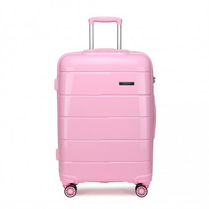 K1997L - KONO 28 INCH HARD SHELL PP SUITCASE - PINK