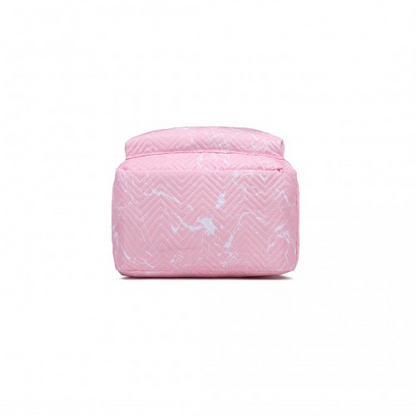 Kono Water-Resistant School Backpack With Secure Laptop Compartment - Pink