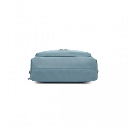 Miss Lulu Signature Style Backpack with Unique Details - Blue | Urban Elegance