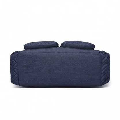 Kono Versatile Diaper Changing Tote Bag with Built-In Changing Mat - Thermal Insulation & Waterproof Design - Navy