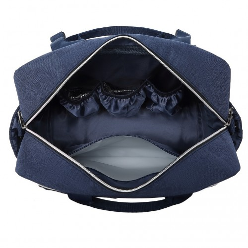 Kono Versatile Diaper Changing Tote Bag with Built-In Changing Mat - Thermal Insulation & Waterproof Design - Navy