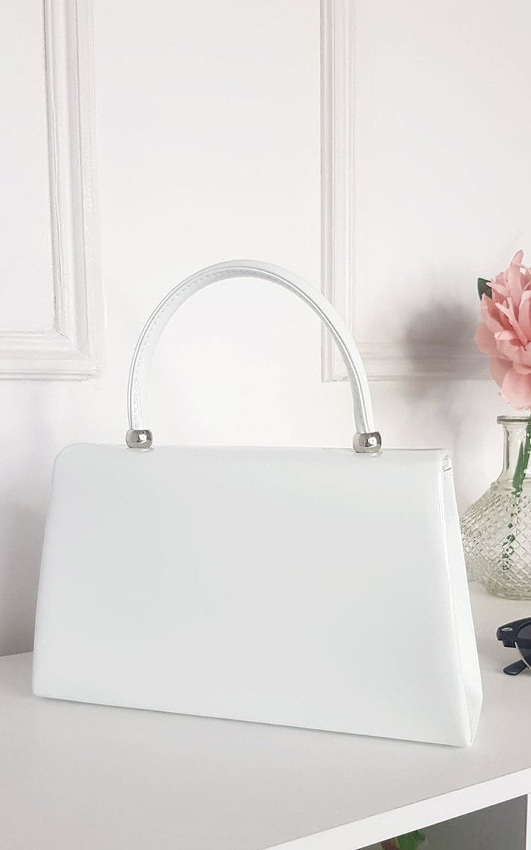 Chic Envelope Handbag - Versatile Faux Leather Purse