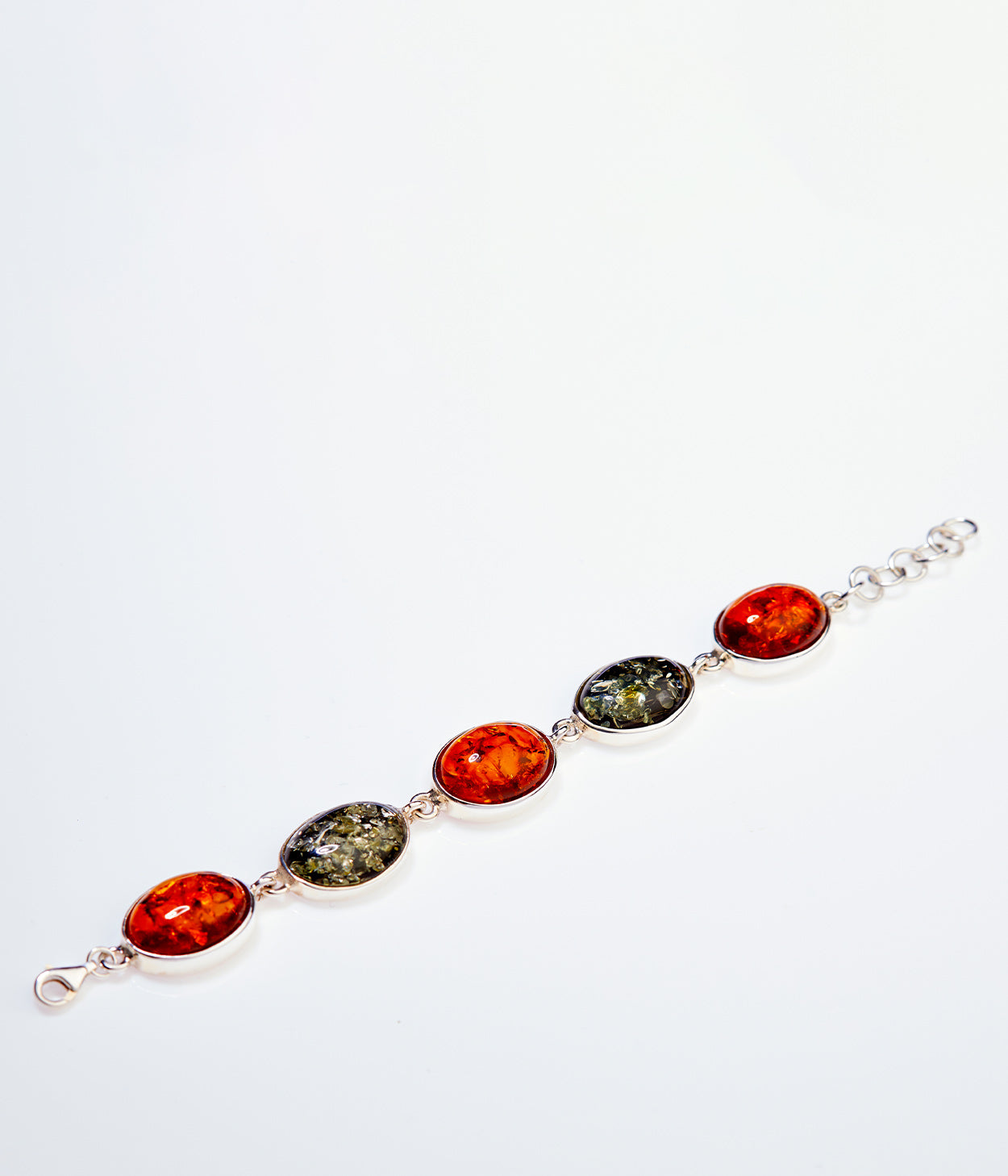 Multicolour Amber Serenity Bracelet