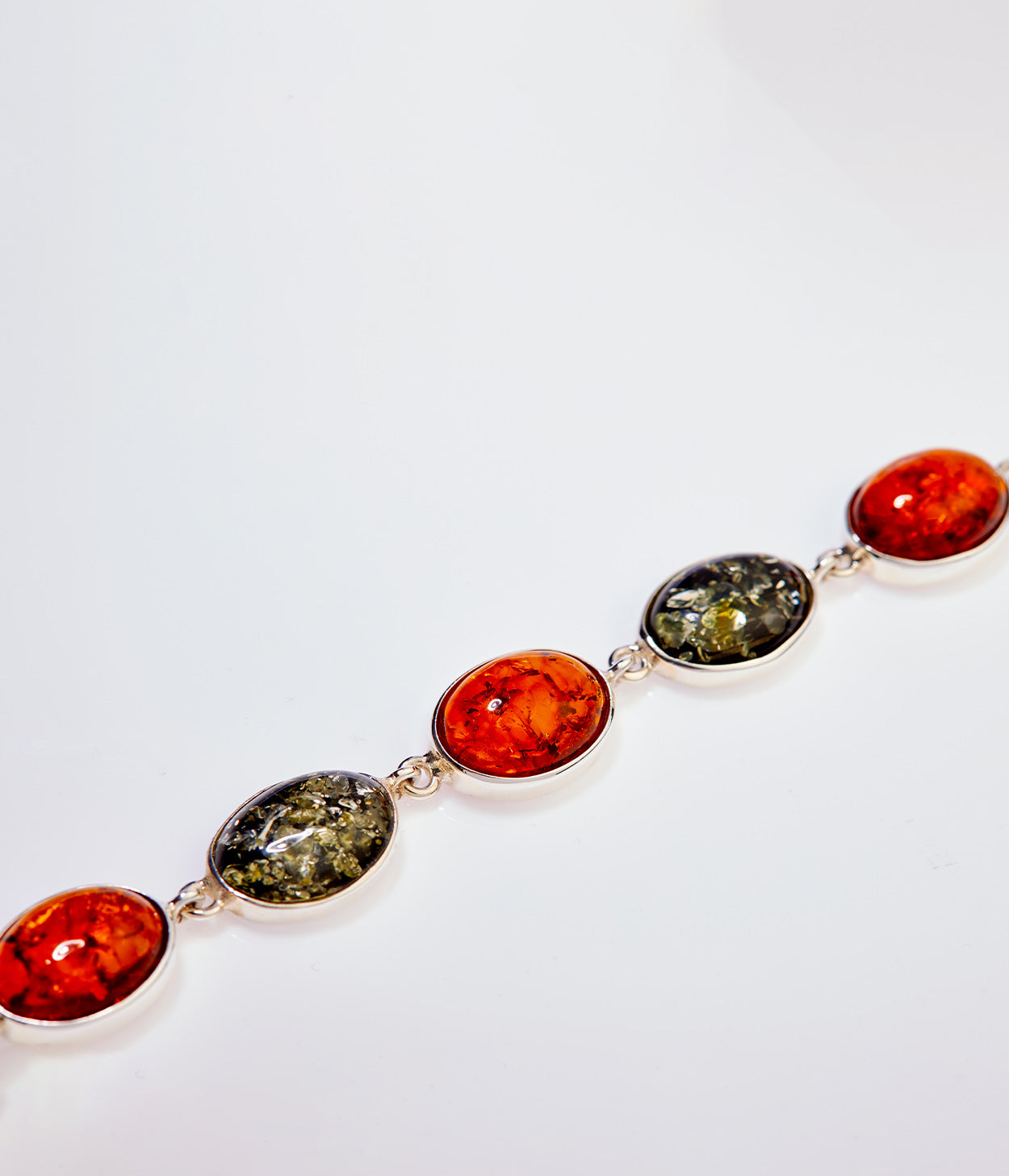 Multicolour Amber Serenity Bracelet