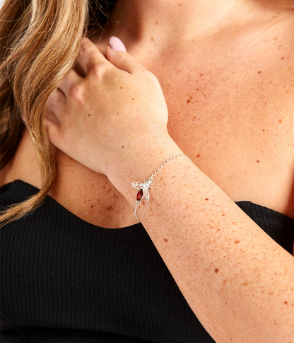 Amber Bee Bracelet
