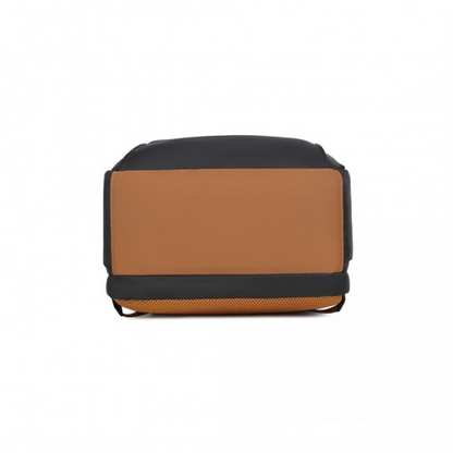 Kono Water-Resistant Laptop Backpack with USB Charging - Business Travel Rucksack 2 Pc Set - Black And Brown